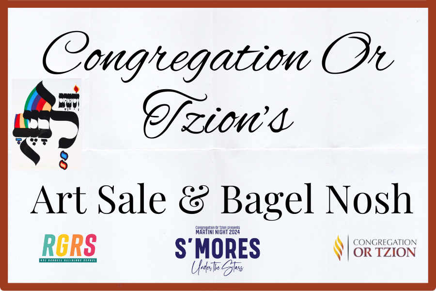 Art Sale & Bagel Nosh