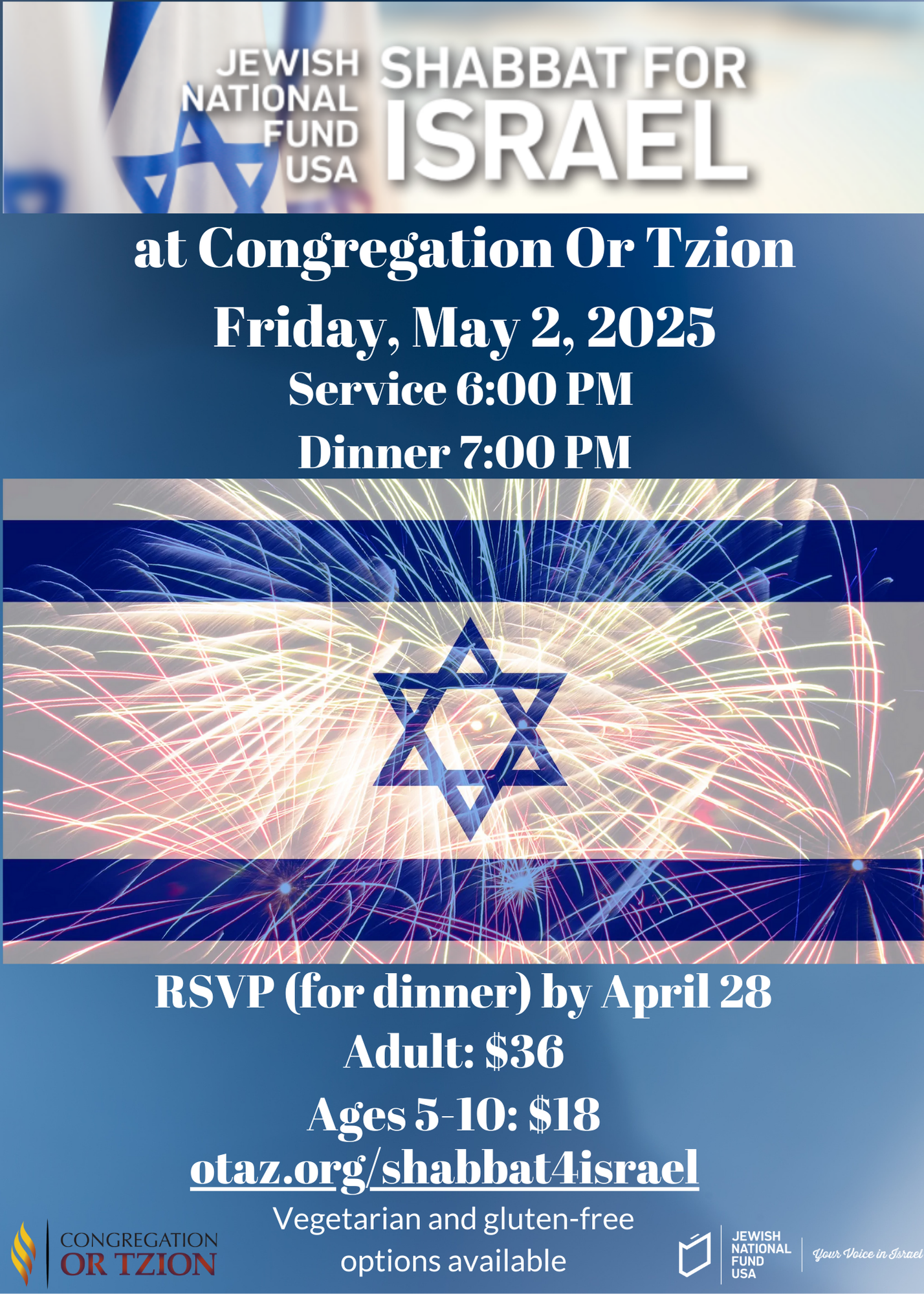 JNF USA Shabbat for Israel