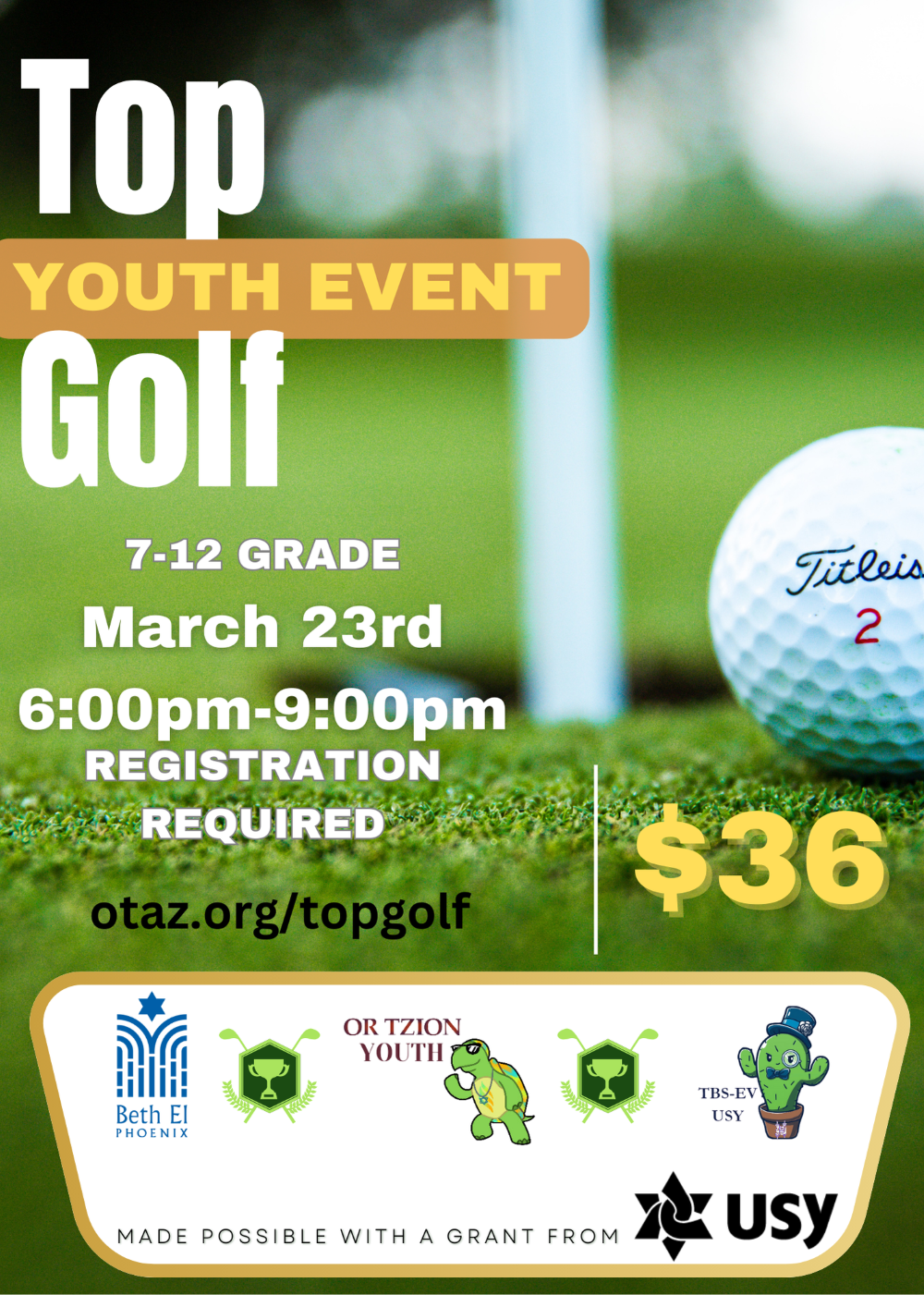 Top Golf Youth Event
