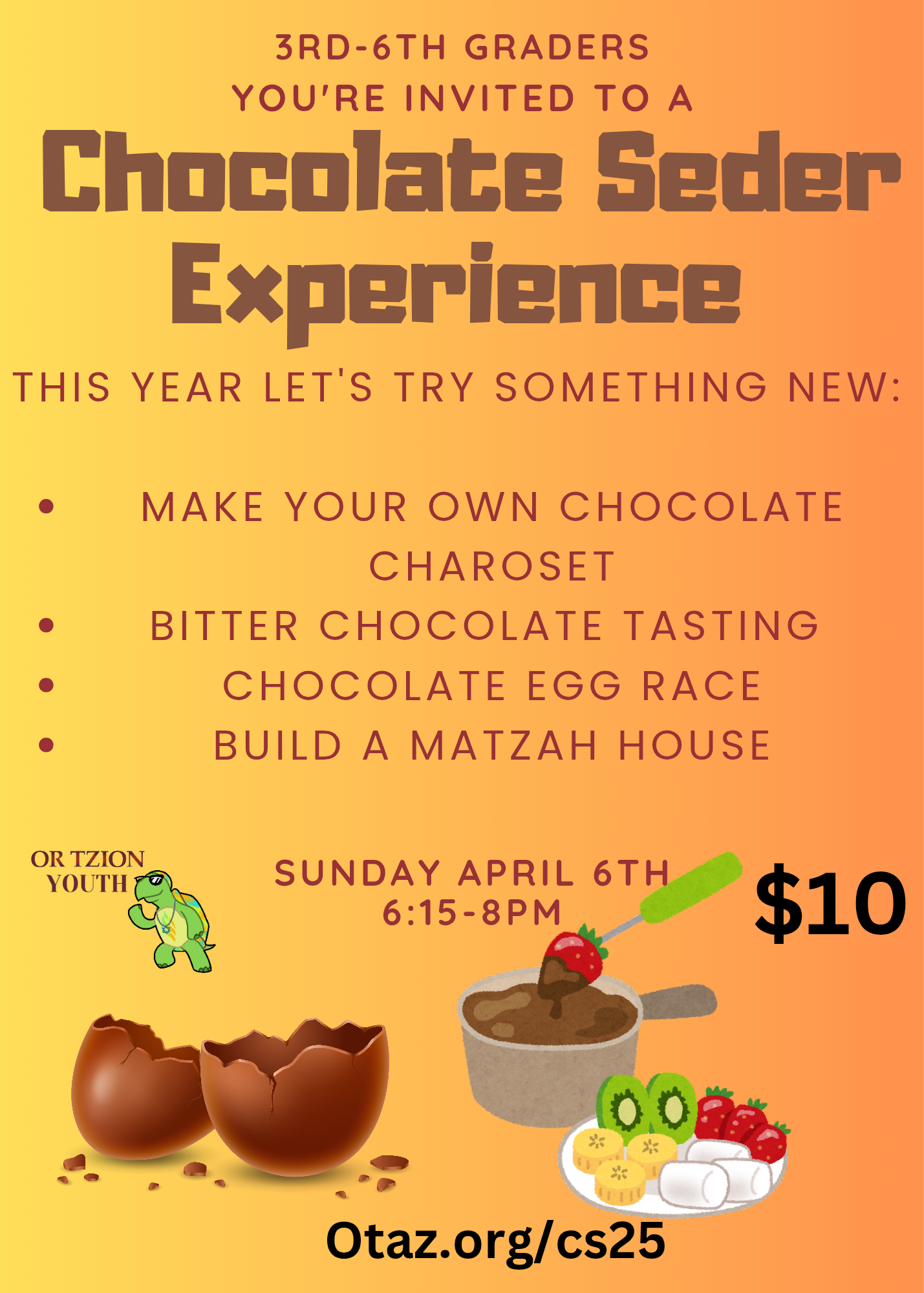 Chocolate Seder Experience