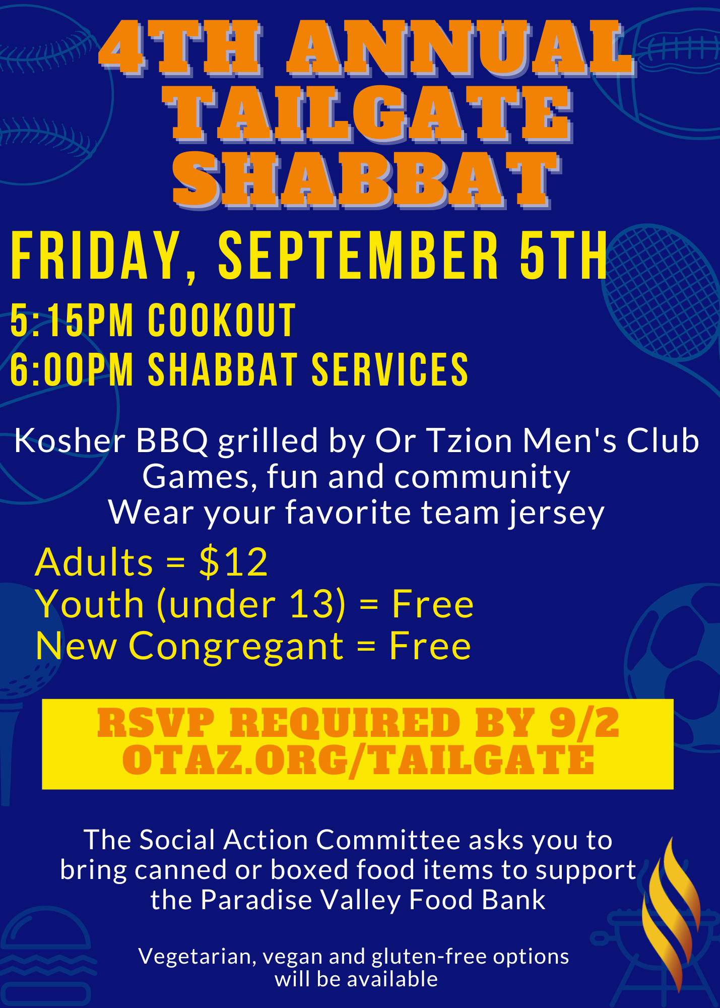 Tailgate Shabbat
