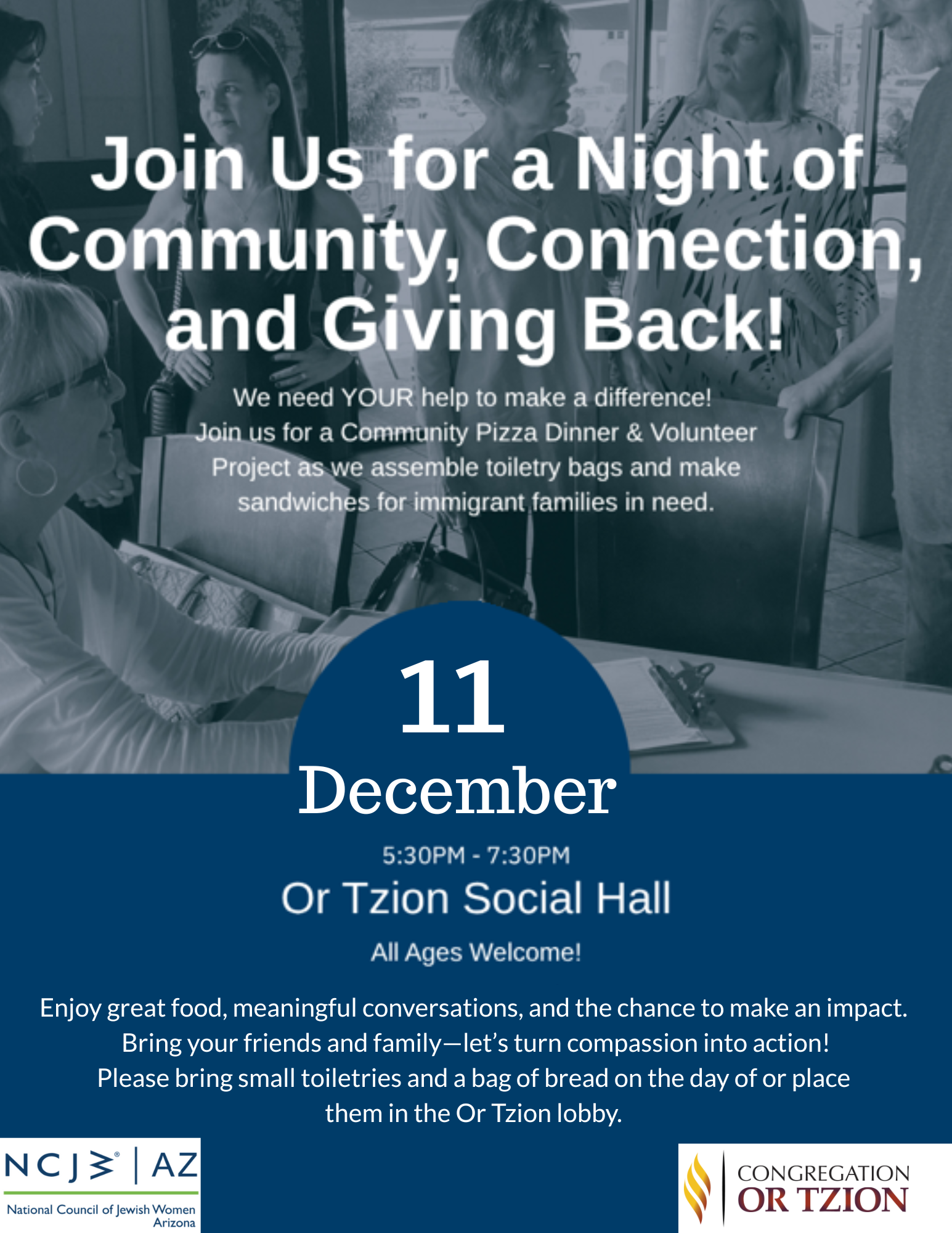 NCJW of Arizona Volunteering Event