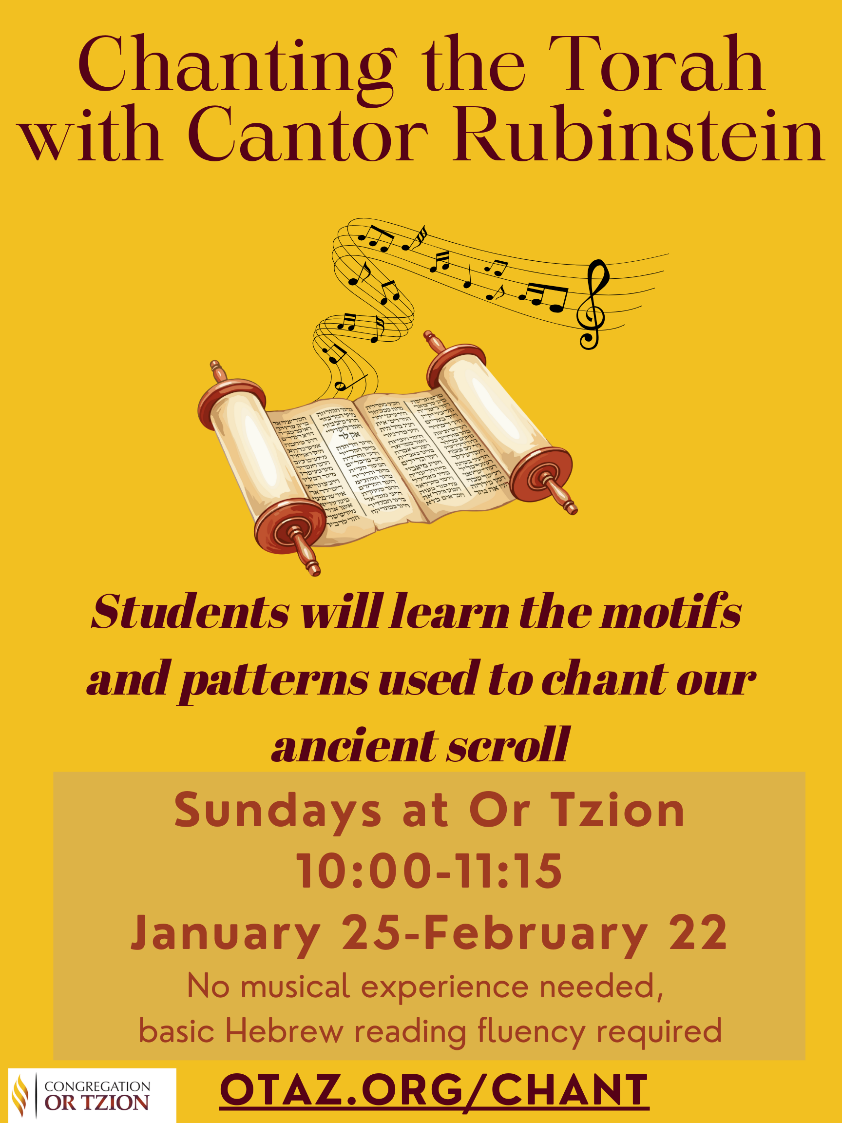 Chanting with Cantor